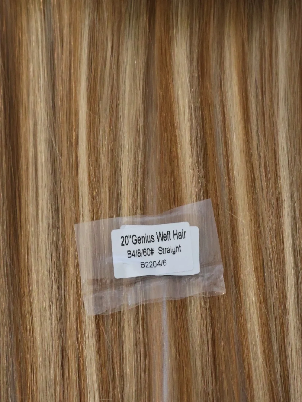 NEW 12A grade human hair genius weft level #8/#60 rooted 20 inch hair extensions